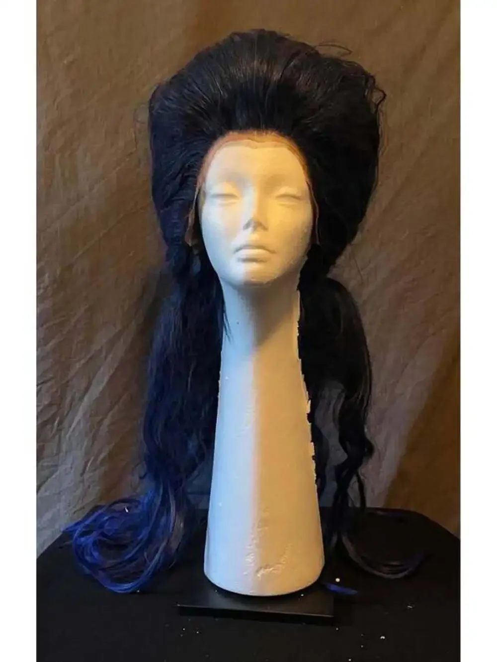 Blue Lace Front Styled Wig